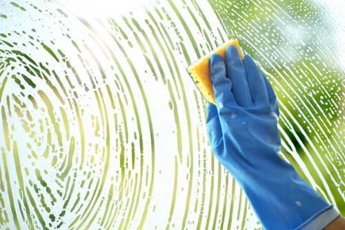 Carpet cleaning team using eco-friendly equipment in E8